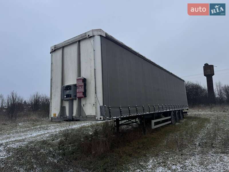 Тентований борт (штора) - напівпричіп Fruehauf TX 34 2009 в Володимирі
