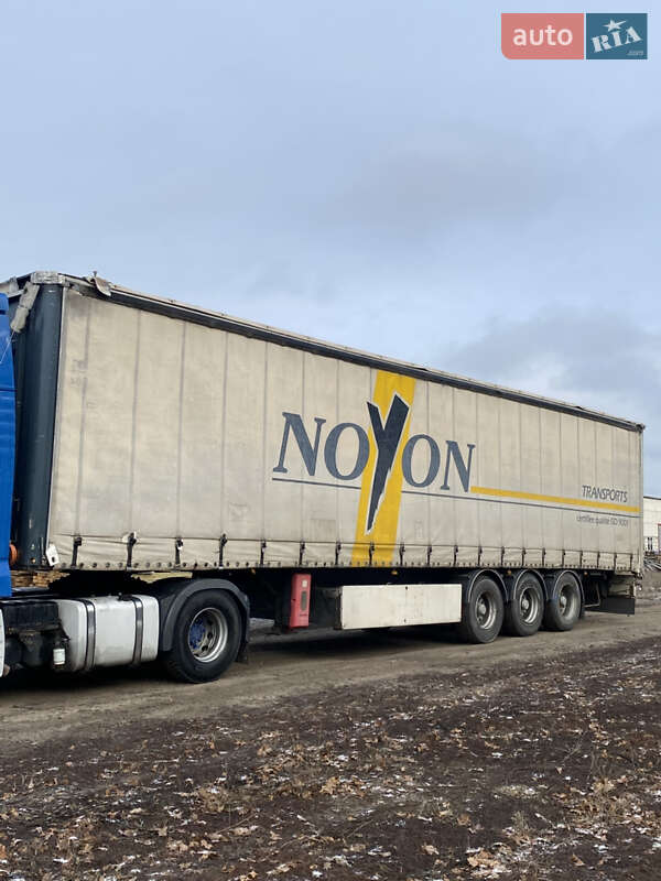 Тентований борт (штора) - напівпричіп Fruehauf TX 34 2006 в 