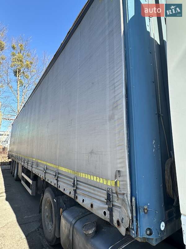 Тентованный борт (штора) - полуприцеп Fruehauf TX 34 2006 в Луцке