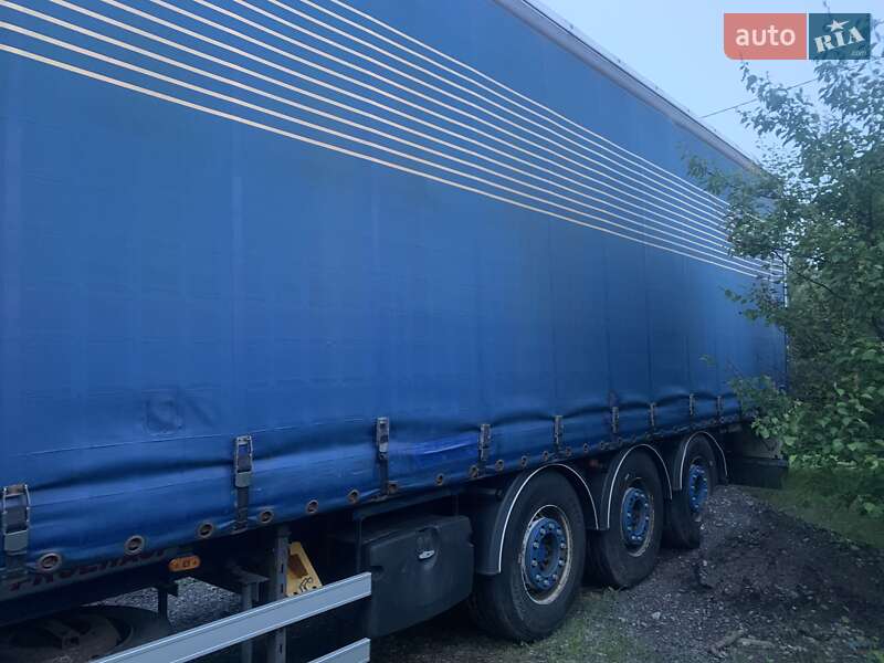 Тентованный борт (штора) - полуприцеп Fruehauf TX 34 2008 в Львове