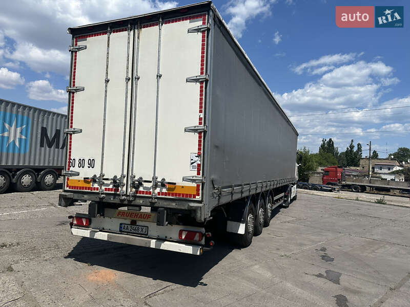 Тентованный борт (штора) - полуприцеп Fruehauf TX 34 2009 в 
