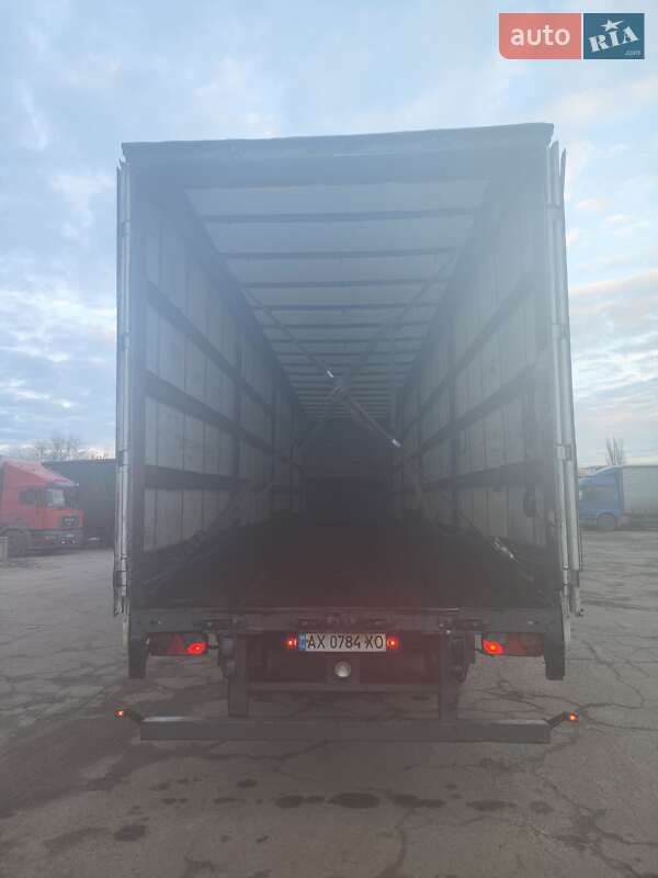 Тентований борт (штора) - напівпричіп Fruehauf TX 34C 2008 в Харкові