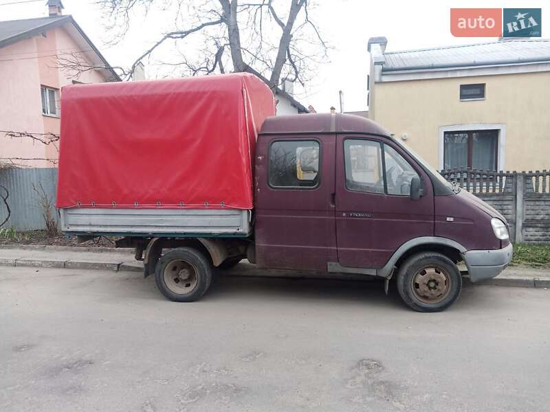 Вантажопасажирський фургон ГАЗ 3302 Газель 2004 в Львові