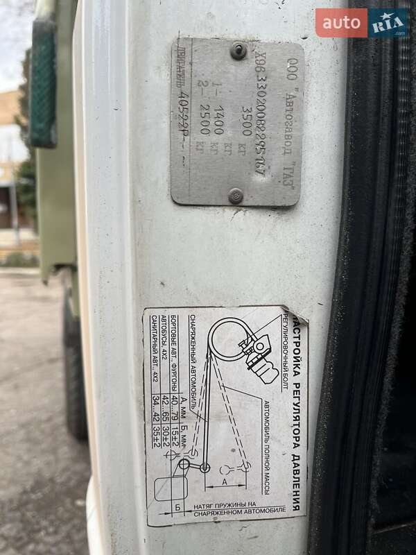 Борт ГАЗ 3302 Газель 2008 в Краматорске