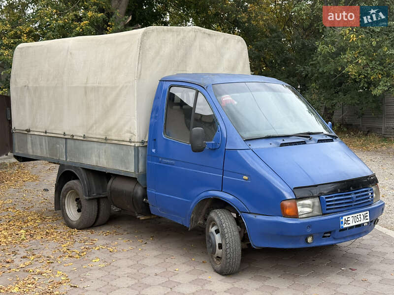 Тентований ГАЗ 3302 Газель 1996 в Дніпрі