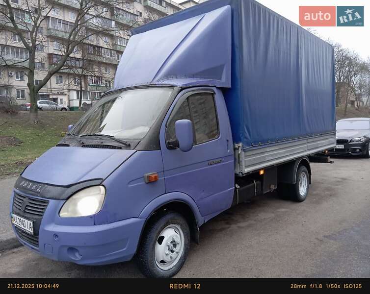 Тентований ГАЗ 3302 Газель 2008 в Києві