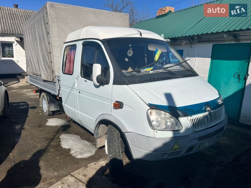 Тентованый ГАЗ 3302 Газель 2008 в Белой Церкви