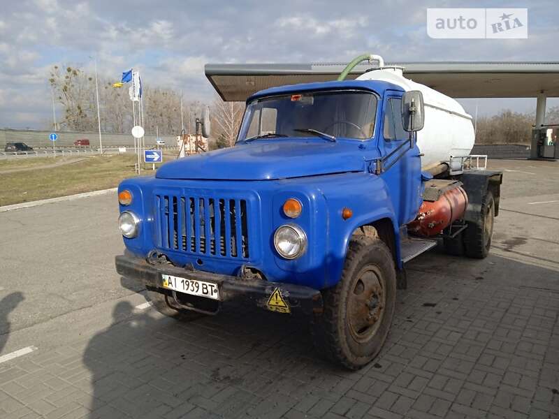 Машина  асенізатор (вакуумна) ГАЗ 53 1991 в Боярці