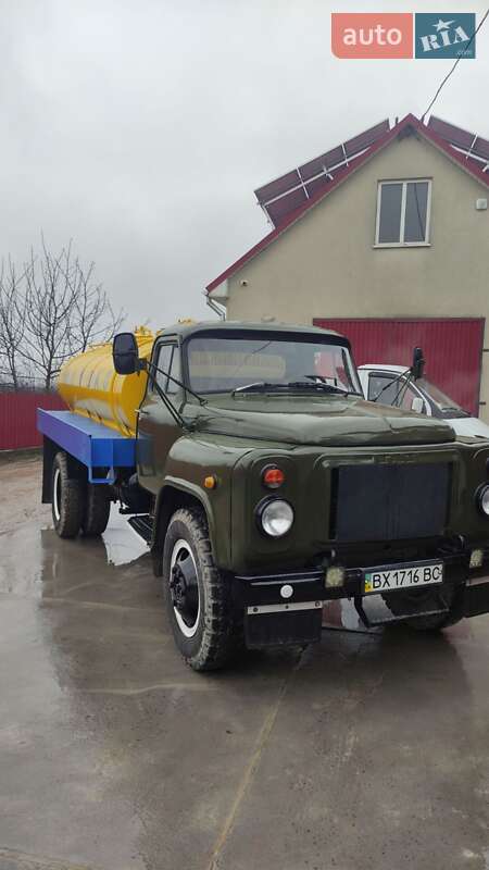 Цистерна ГАЗ 53 1990 в Каменец-Подольском