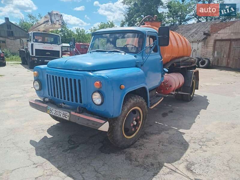 Машина  асенізатор (вакуумна) ГАЗ 53 1987 в Житомирі