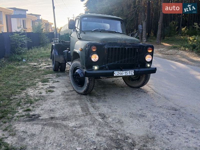 Машина ассенизатор (вакуумная) ГАЗ 53 1990 в Львове