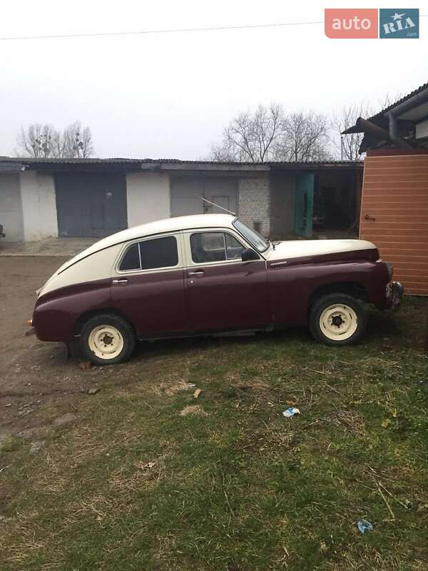 Фастбэк ГАЗ М20 «Победа» 1952 в 