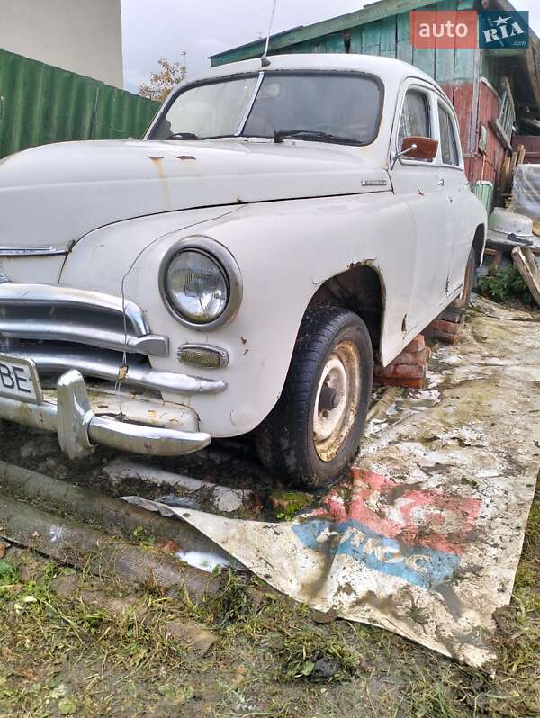 Фастбек ГАЗ М20 «Перемога» 1955 в Івано-Франківську фото Фастбек ГАЗ М20 «Перемога» 1955 в Івано-Франківську