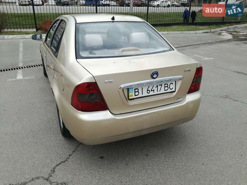Седан Geely CK-2 2007 в Полтаві