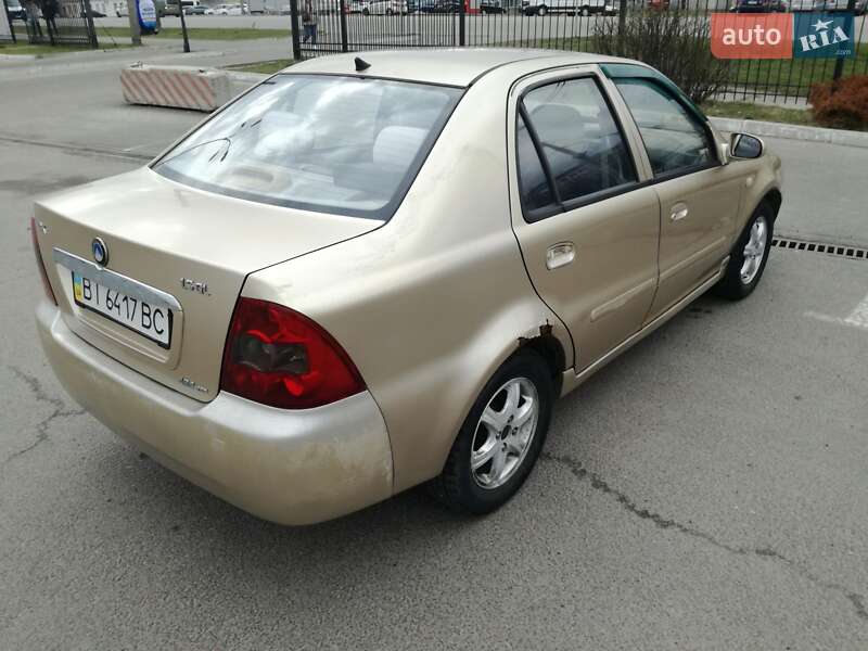 Седан Geely CK-2 2007 в Полтаві
