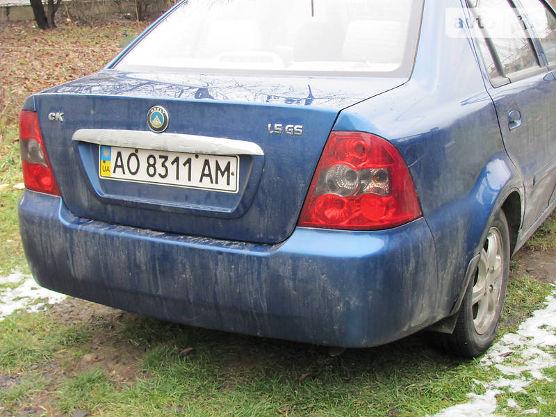 Седан Geely CK 2008 в Мукачево фото 2 Седан Geely CK 2008 в Мукачево