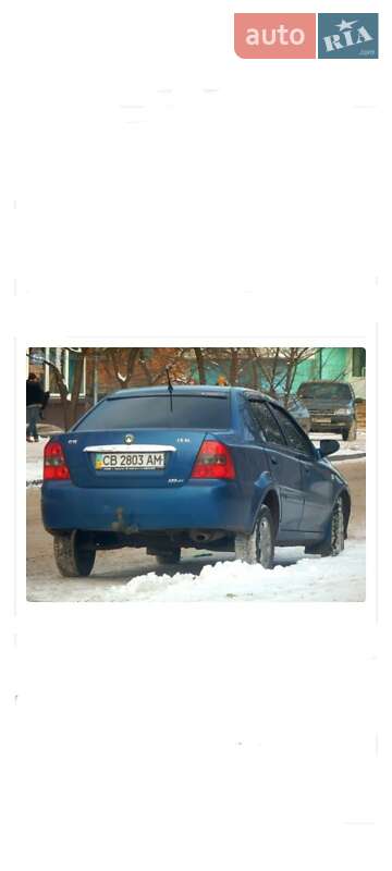 Седан Geely CK 2008 в Чернігові