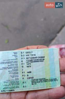 Седан Geely CK 2008 в 