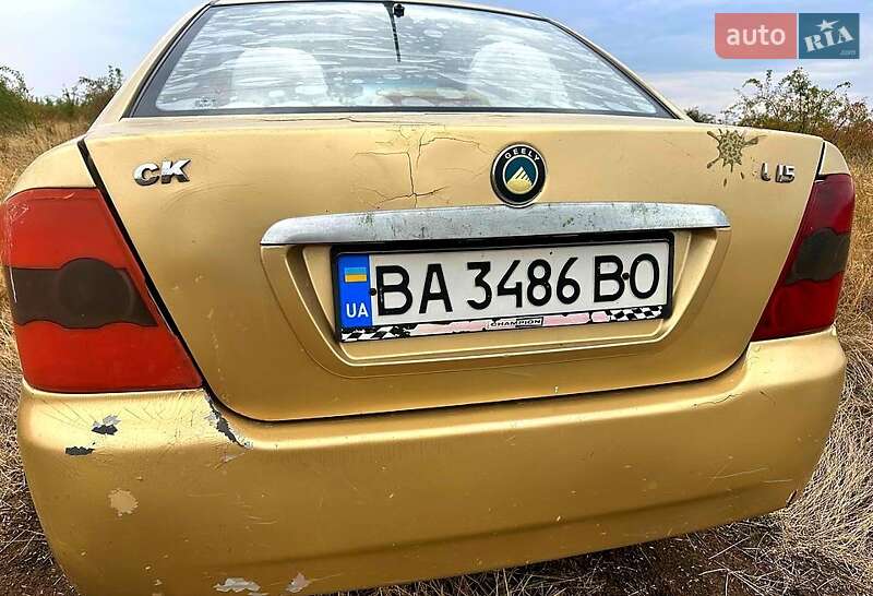 Седан Geely CK 2008 в 