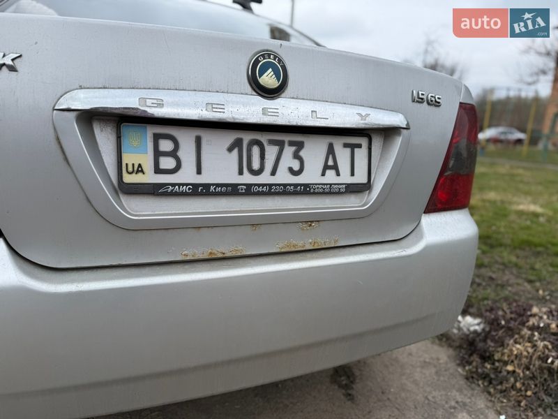 Седан Geely CK 2008 в Гребінці фото 7 Седан Geely CK 2008 в Гребінці