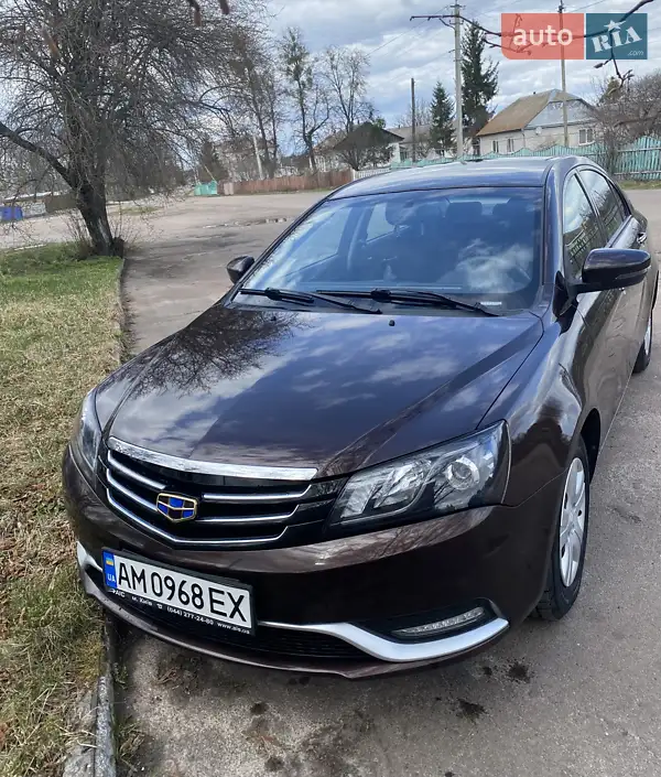 Geely Emgrand 7 (EC7) 2018