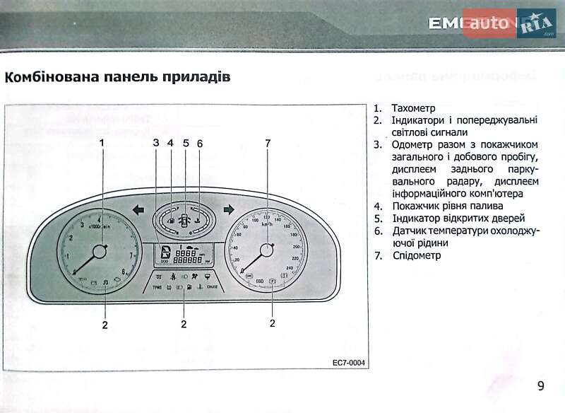 Седан Geely Emgrand 7 (EC7) 2012 в Мукачевому