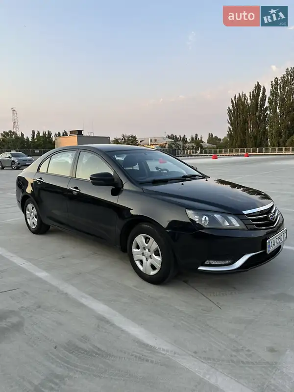 Geely Emgrand 7 (EC7) 2018