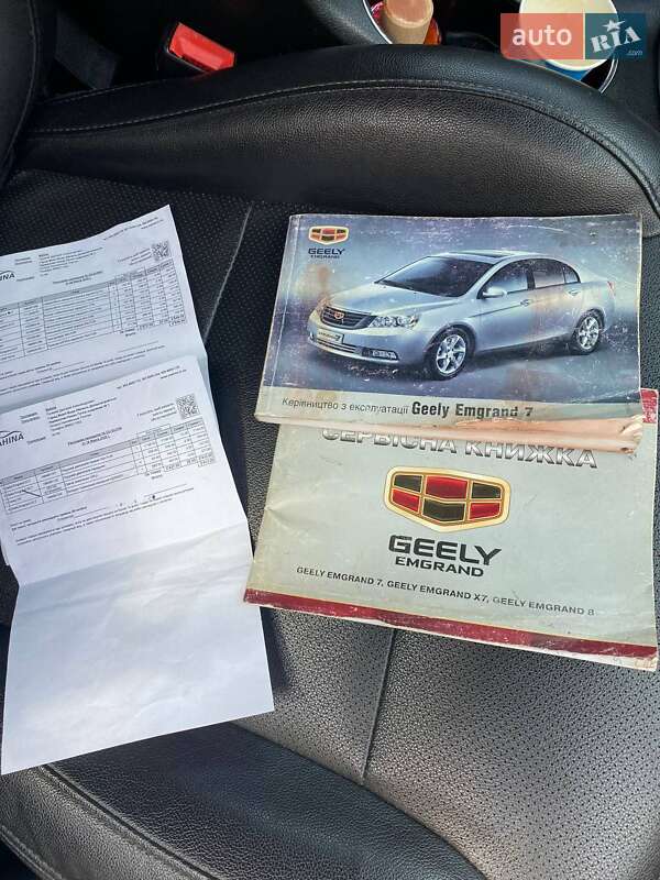 Седан Geely Emgrand 7 (EC7) 2014 в Днепре