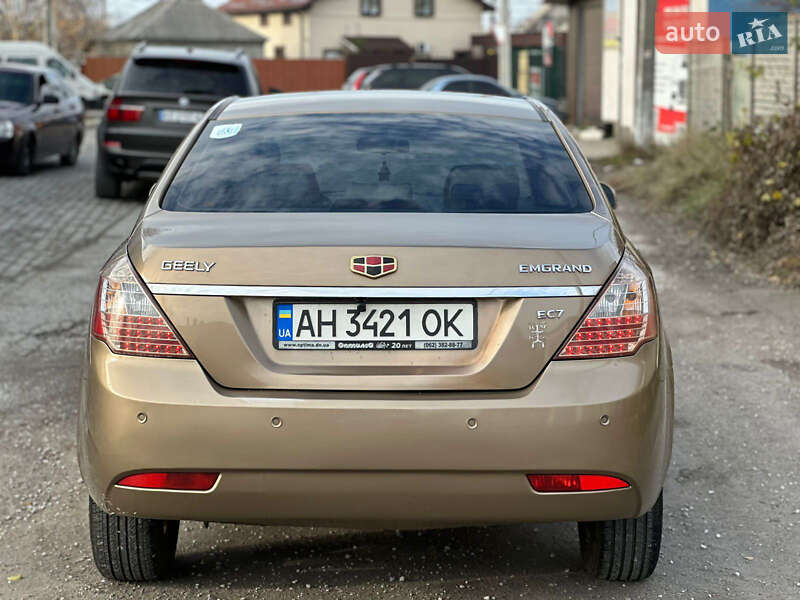 Седан Geely Emgrand 7 (EC7) 2012 в Дніпрі фото 6 Седан Geely Emgrand 7 (EC7) 2012 в Дніпрі
