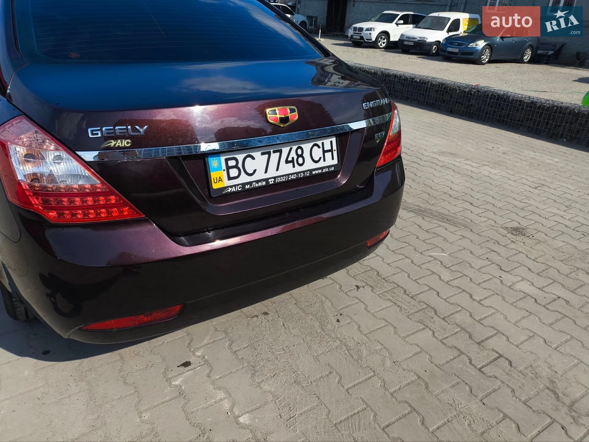 Geely Emgrand 7 (EC7) 2013 VIN L6T7844S3DN022059 фото оголошення 14 з 18
