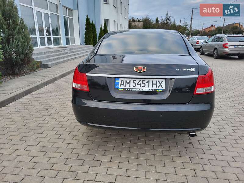Седан Geely Emgrand 8 (EC8) 2013 в Житомирі фото 3 Седан Geely Emgrand 8 (EC8) 2013 в Житомирі