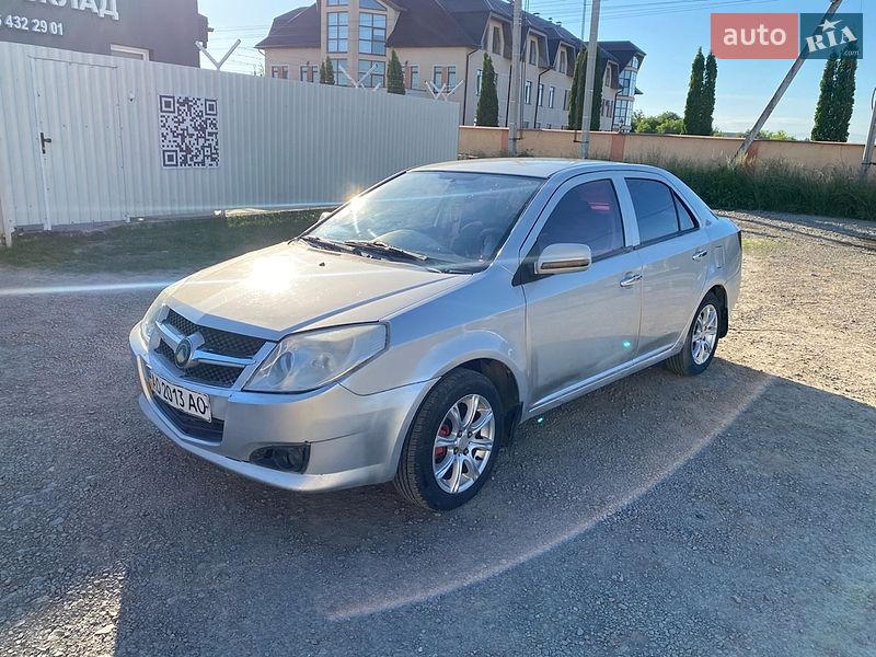 Седан Geely MK 2008 в Ужгороді