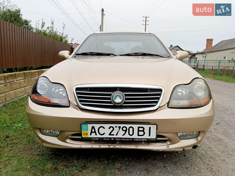 Седан Geely MR 2007 в Турийске