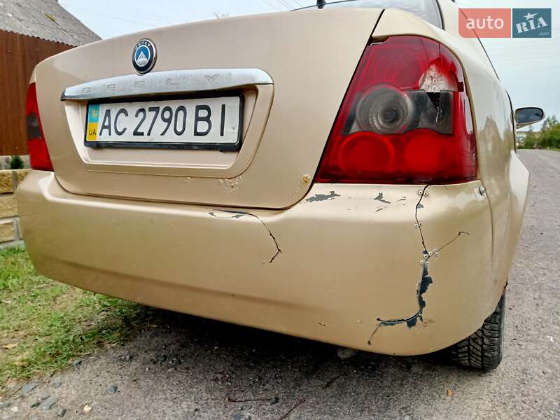 Седан Geely MR 2007 в Турийске