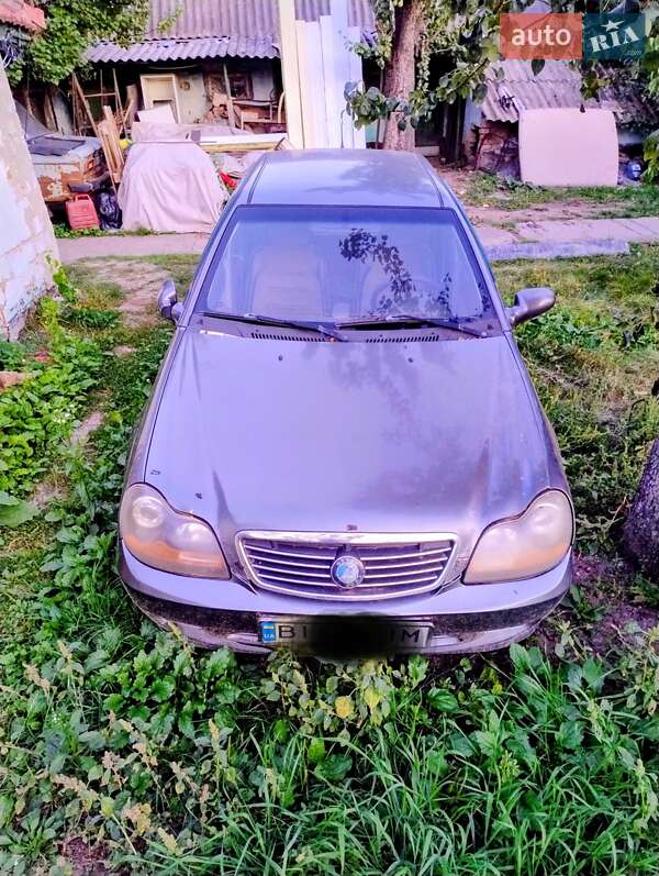 Седан Geely MR 2007 в Полтаві