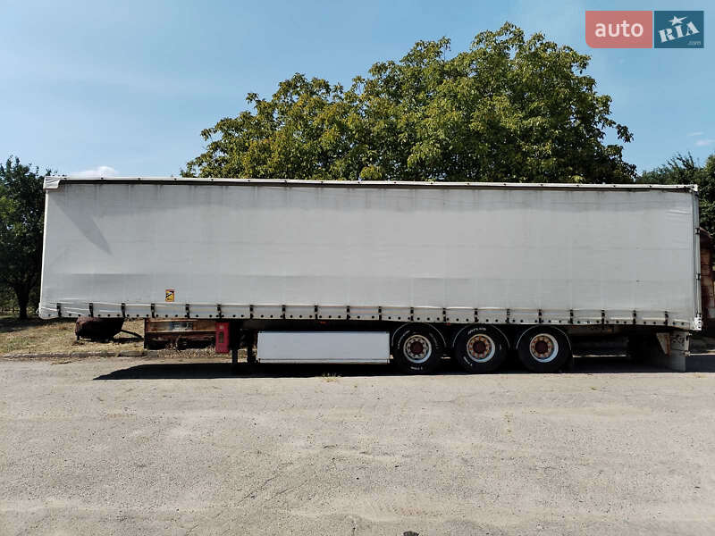 Тентованный борт (штора) - полуприцеп General Trailers ТХ34 2003 в Днепре фото Тентованный борт (штора) - полуприцеп General Trailers ТХ34 2003 в Днепре