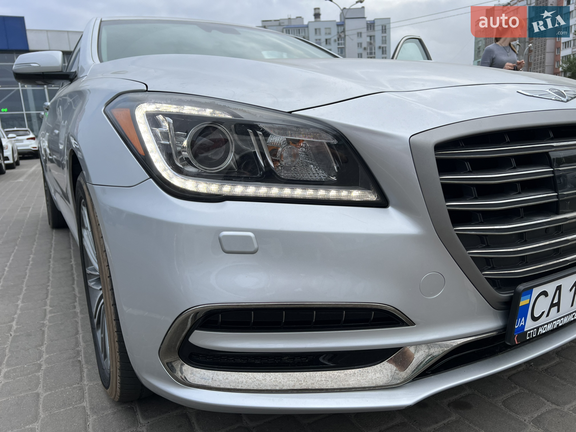 2017 Genesis G80 - мініатюра 18