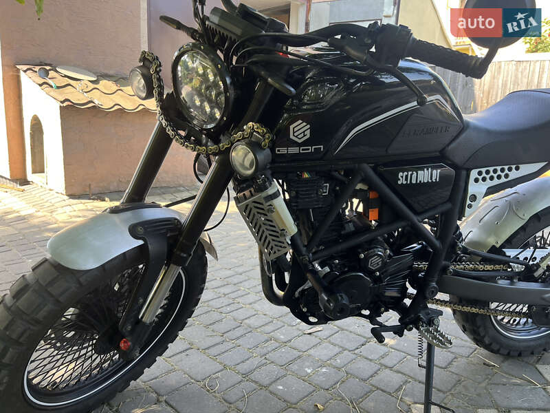 Мотоцикл Багатоцільовий (All-round) Geon Scrambler 300 2024 в Львові