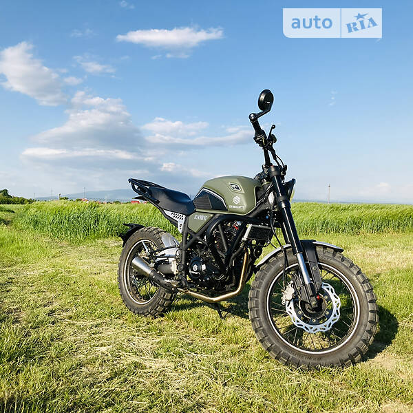 Мотоцикл Многоцелевой (All-round) Geon Scrambler 2021 в 