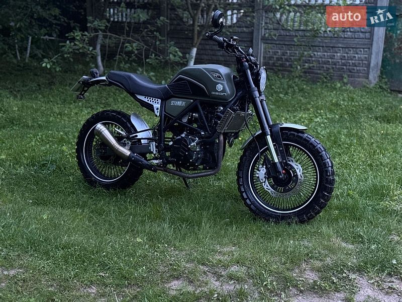 2024 Geon Scrambler, VIN LRSJDPL73R0D30255:plate — фото 1 (autoria)