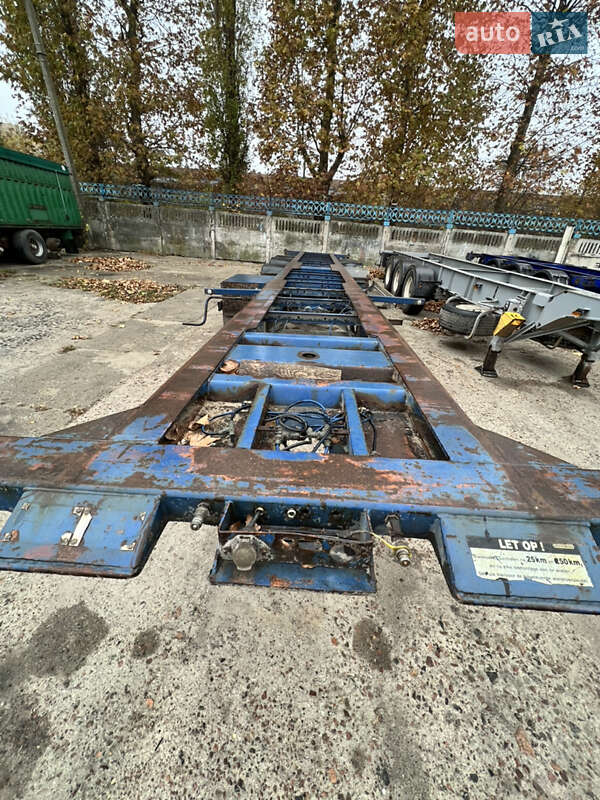 Контейнеровоз Groenewegen BPW 1993 в Одессе фото Контейнеровоз Groenewegen BPW 1993 в Одессе