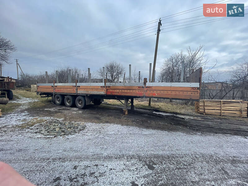 Бортовий напівпричіп Groenewegen DRO 1992 в Василькові