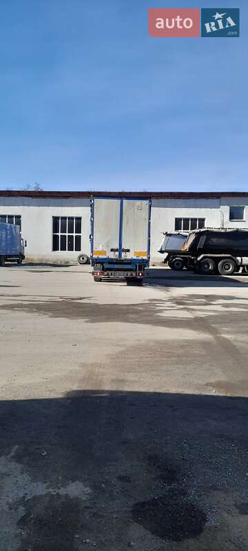 Тентованный борт (штора) - полуприцеп Groenewegen GRWA 1996 в Надворной