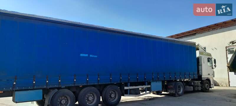 Тентованный борт (штора) - полуприцеп Groenewegen GRWA 1996 в Надворной