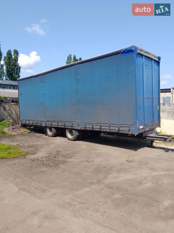 Тентований борт (штора) - прицеп H&W HWTPAS 2006 в Лубнах фото 2 Тентований борт (штора) - прицеп H&W HWTPAS 2006 в Лубнах