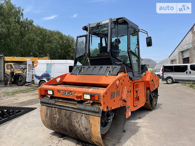 Дорожный каток Hamm HD 90 2012 в Бучаче