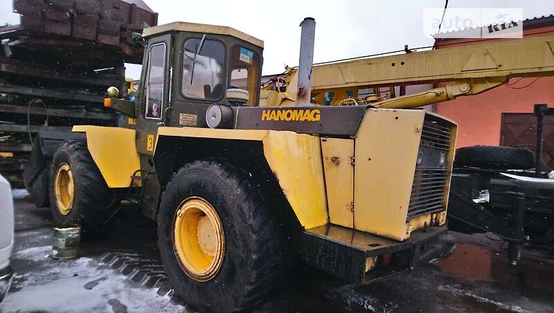 Фронтальный погрузчик Hanomag 55с 1998 в Киеве