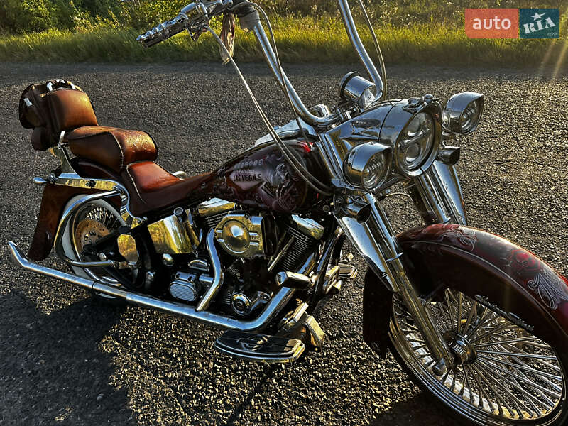 Мотоцикл Кастом Harley-Davidson FLSTC 1997 в Кременчуці фото 7 Мотоцикл Кастом Harley-Davidson FLSTC 1997 в Кременчуці