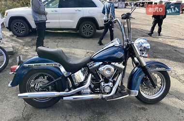 Мотоцикл Чоппер Harley-Davidson FLSTC 2001 в 