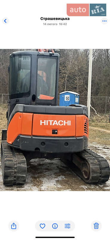 Міні-екскаватор Hitachi ZX 48 U-3 2011 в Дрогобичі